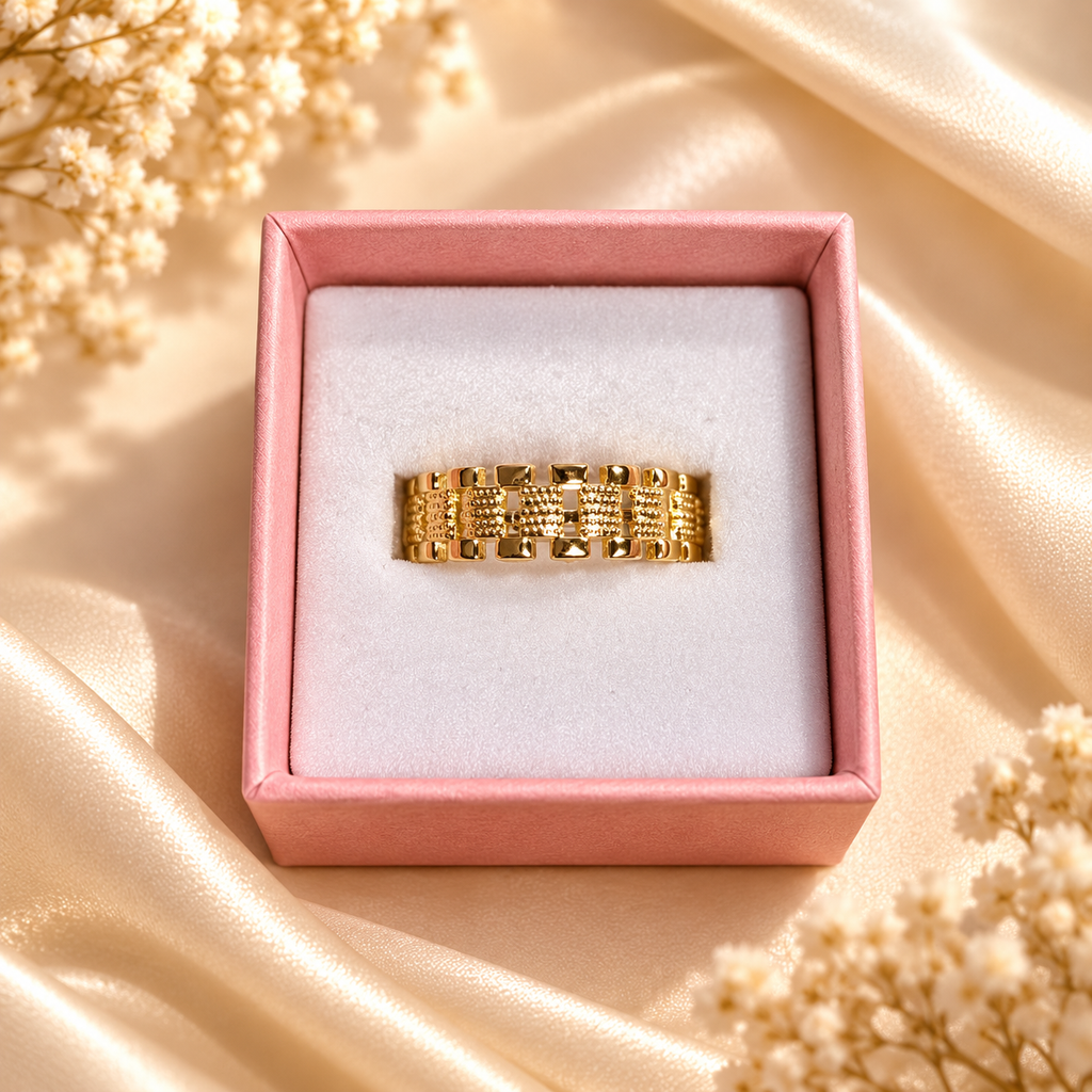 Rolex Ring — 18K Gold Plated