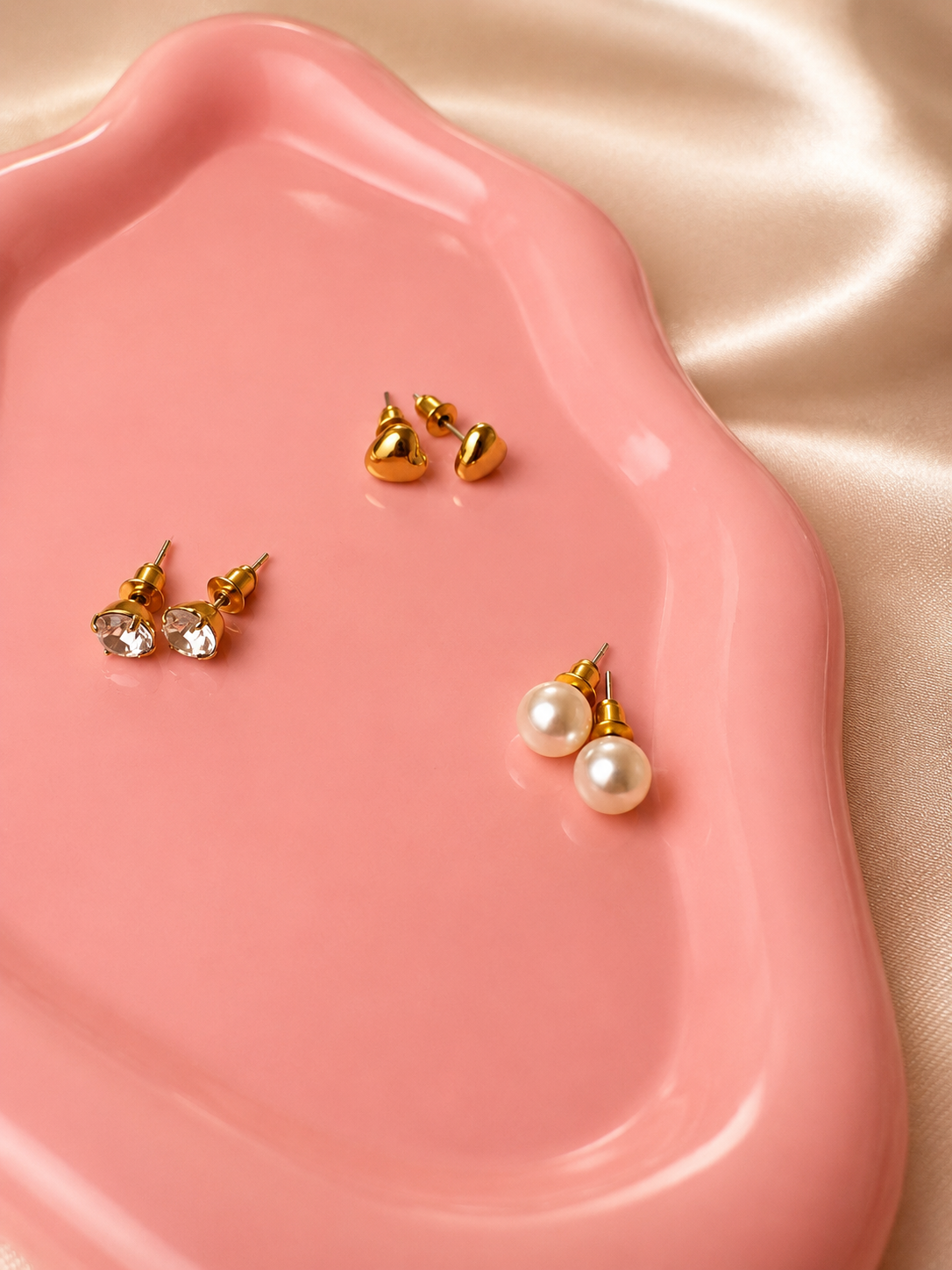 Luna Three-Pair Earring Set