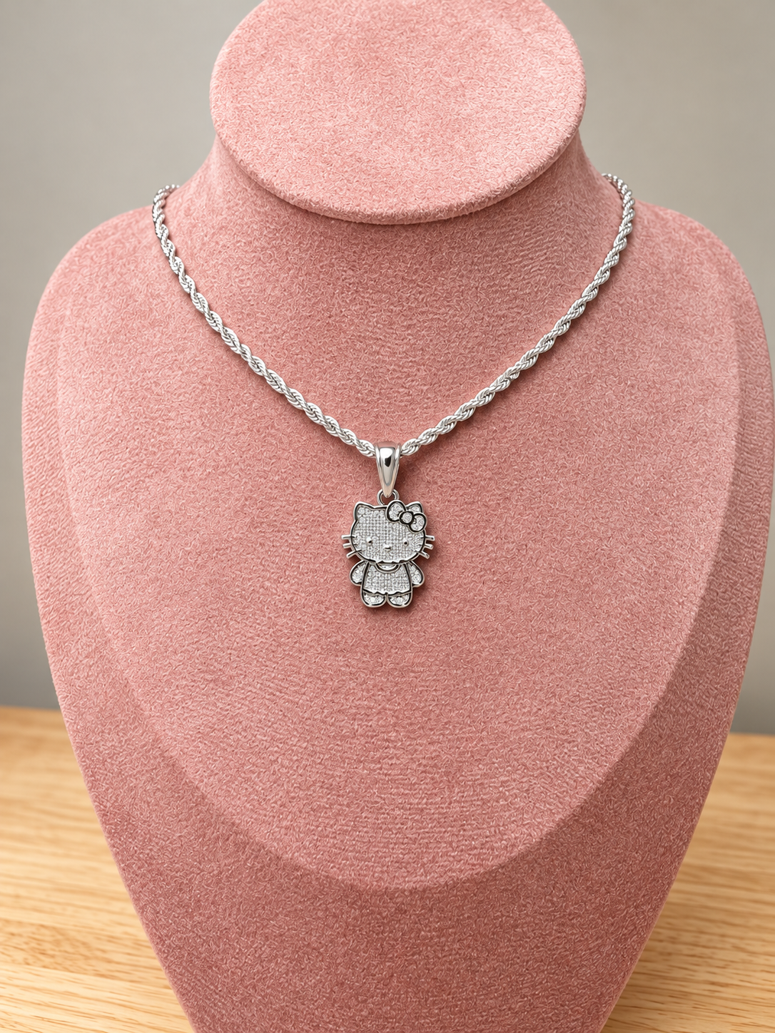 Hello Kitty Inspired Necklace