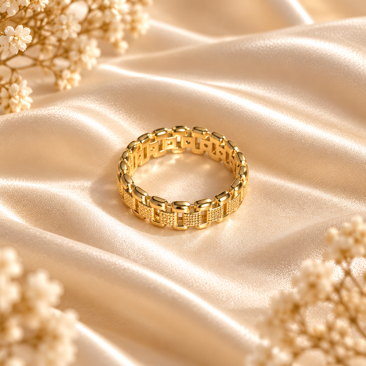 Rolex Ring — 18K Gold Plated