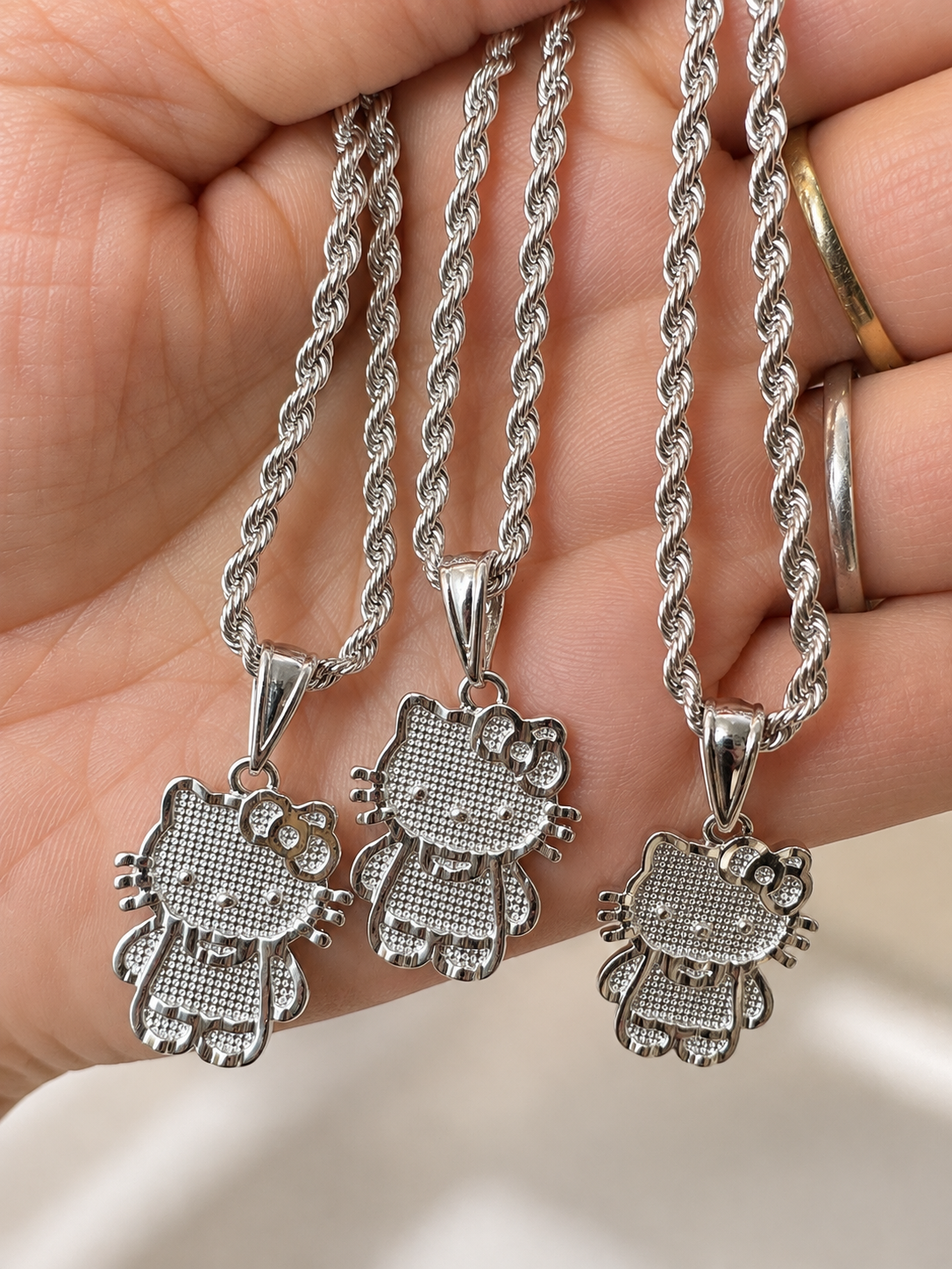 Hello Kitty Inspired Necklace