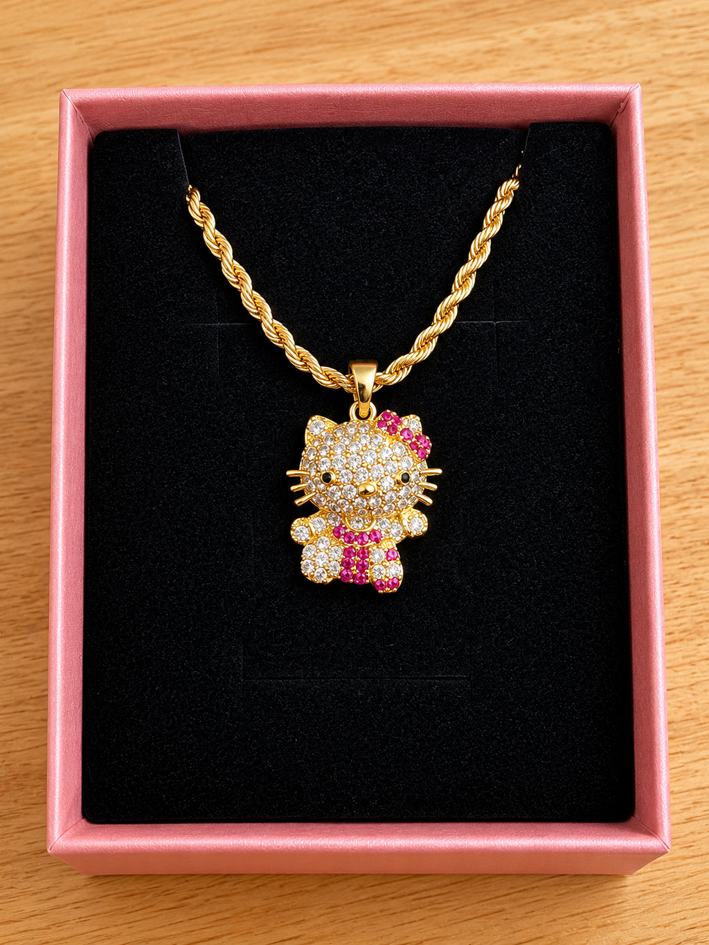 Kitty Necklace – 18K Gold Plated