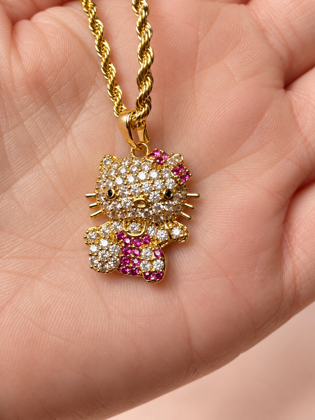 Kitty Necklace – 18K Gold Plated