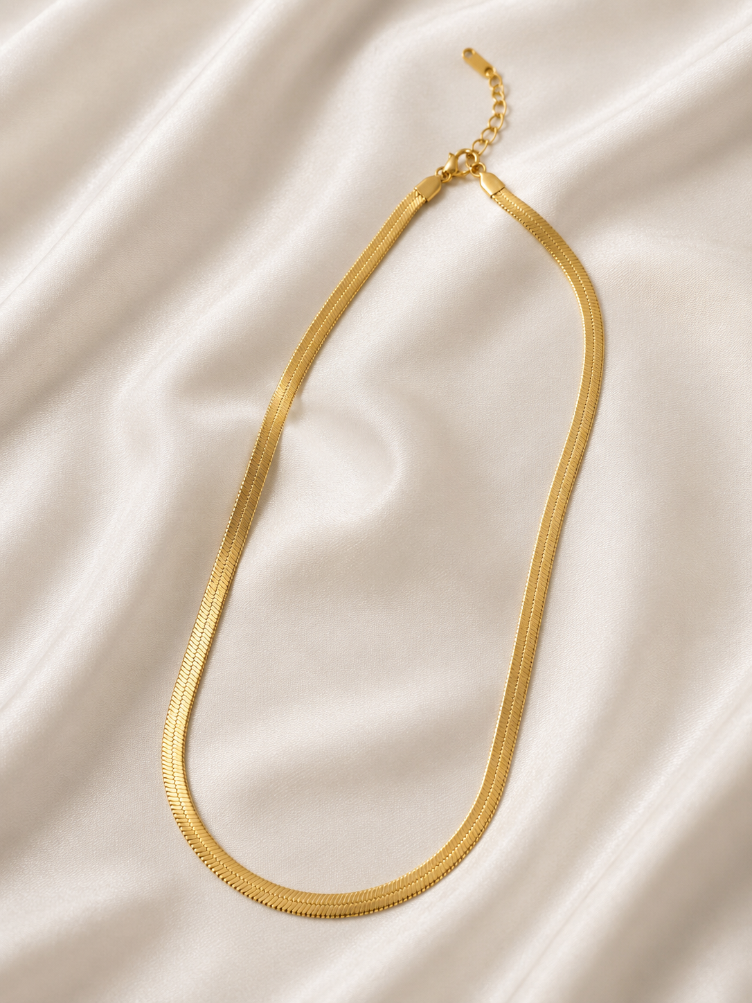 Serena Herringbone Necklace