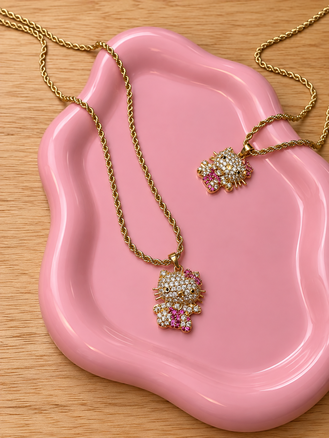 Kitty Necklace – 18K Gold Plated