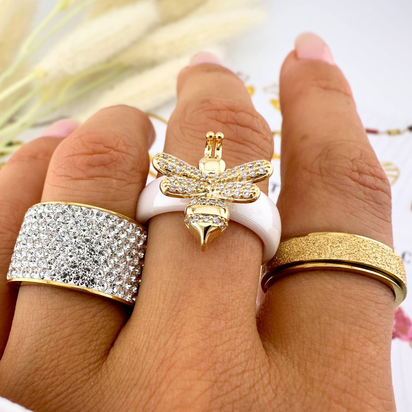Queen Bee Statement Ring