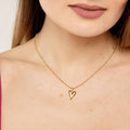 Eternal Heart Necklace 18K