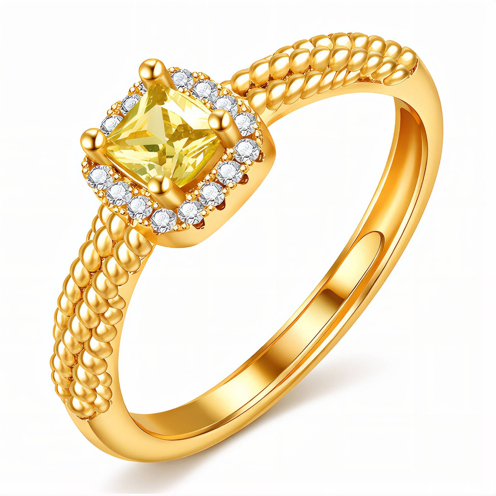Golden Halo Princess Ring