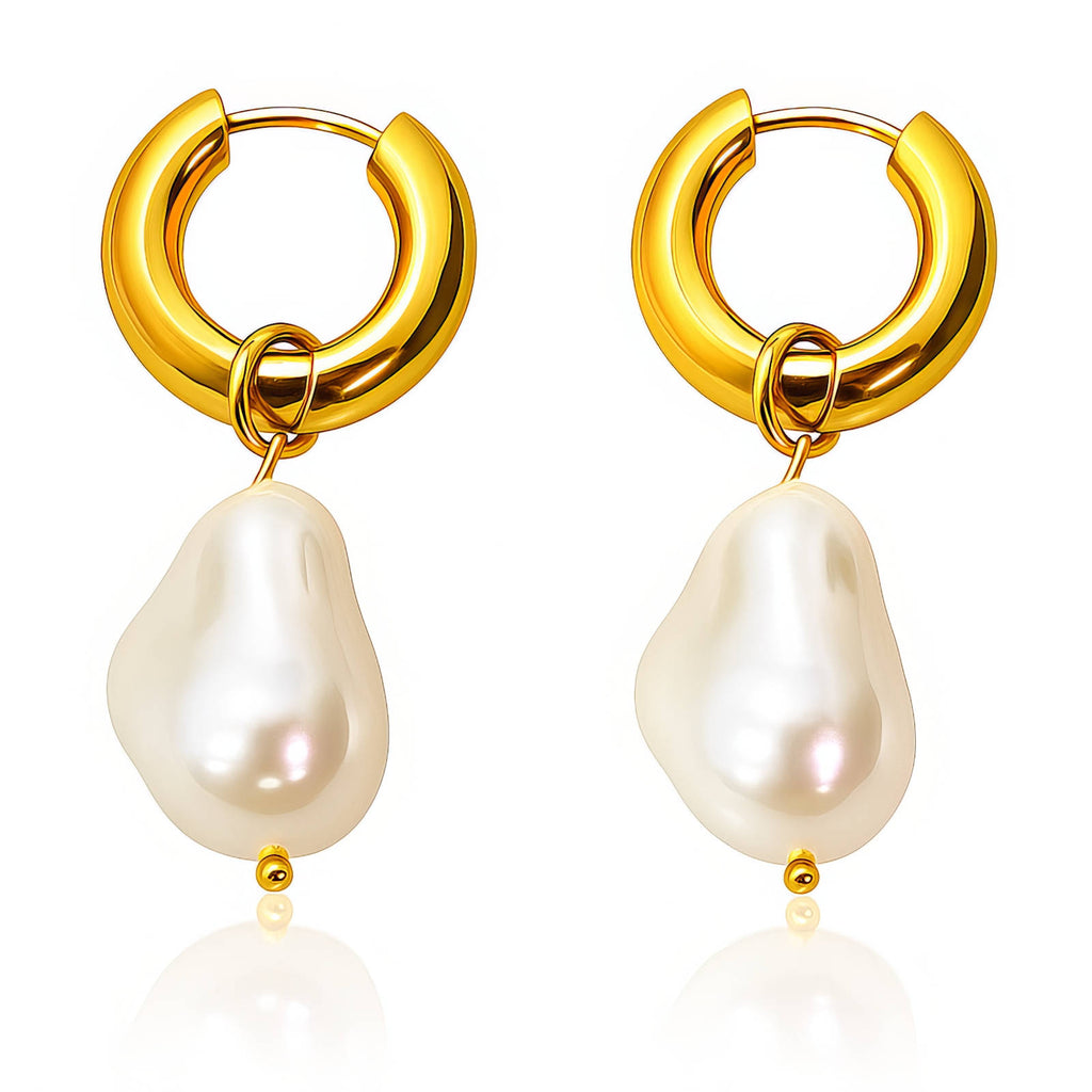 Luna Pearl Drop Earrings