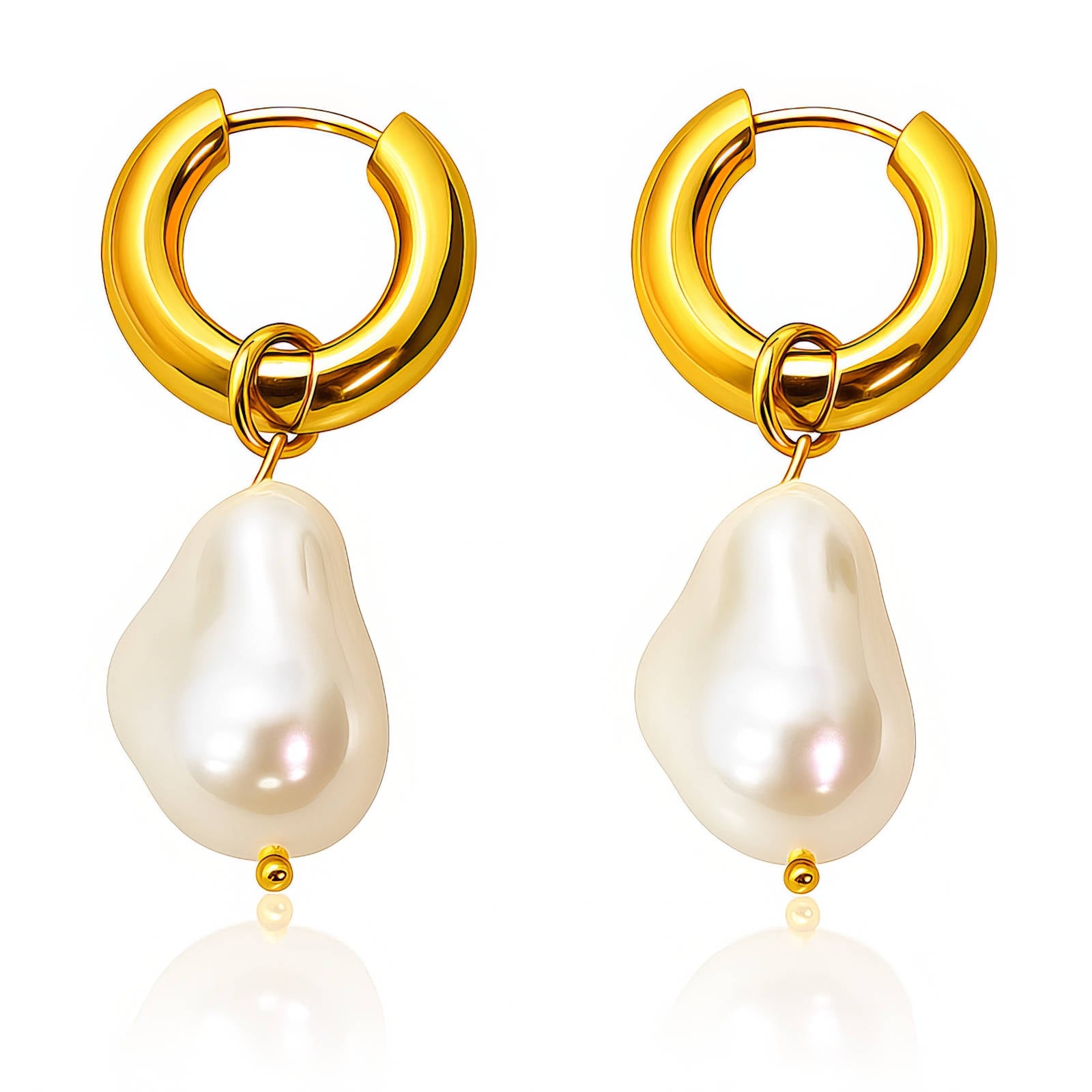 Luna Pearl Drop Earrings