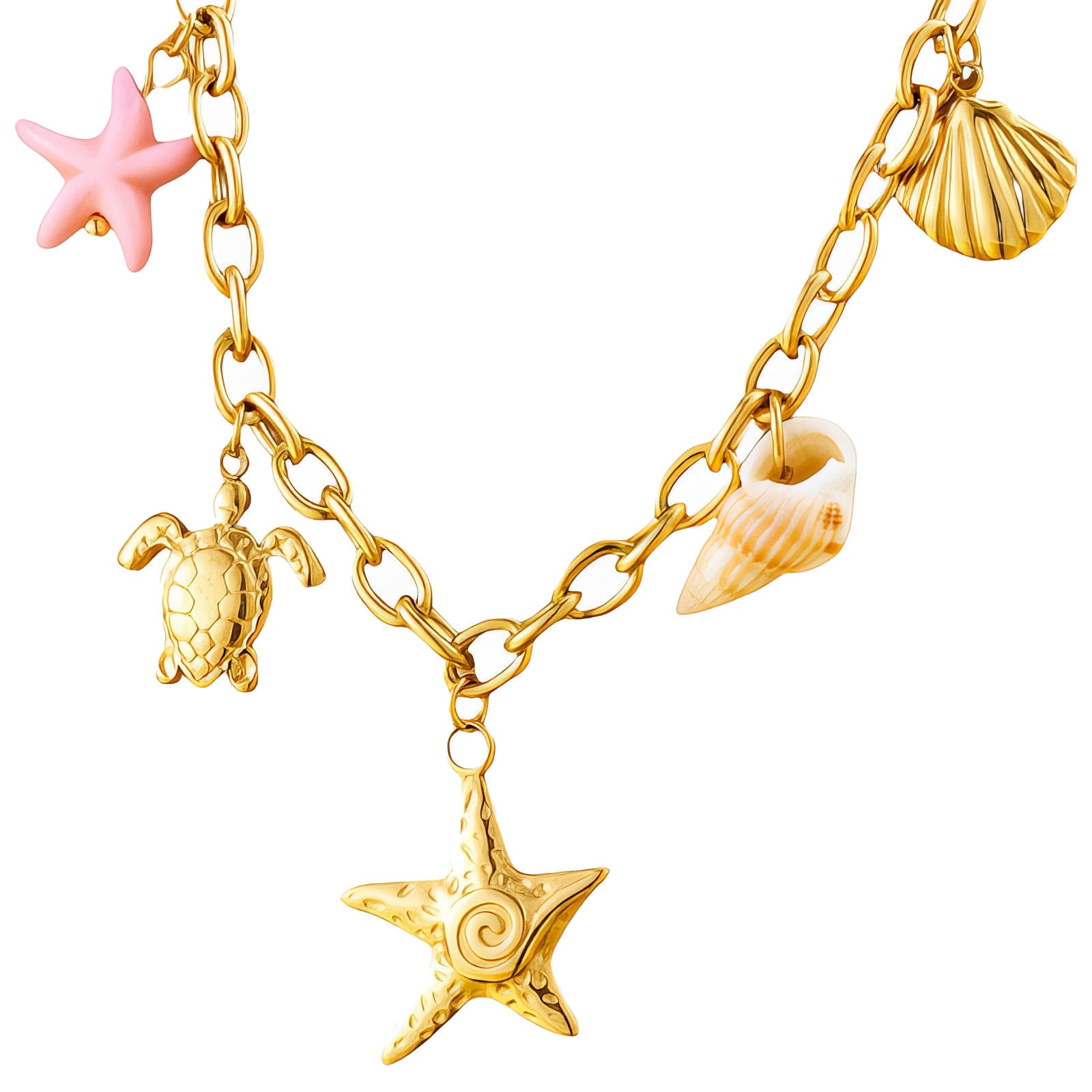 Coastal Star Charm Necklace