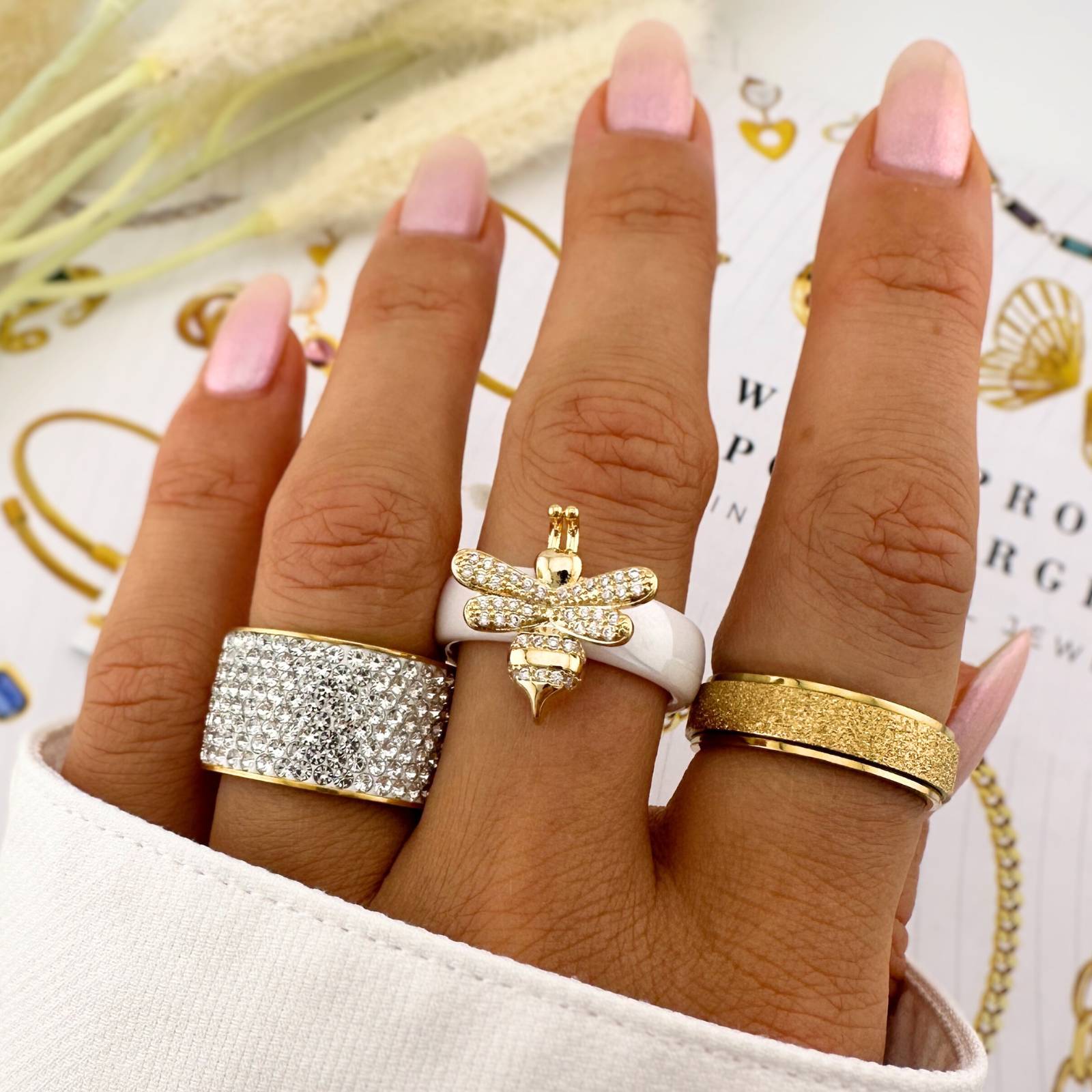Queen Bee Statement Ring