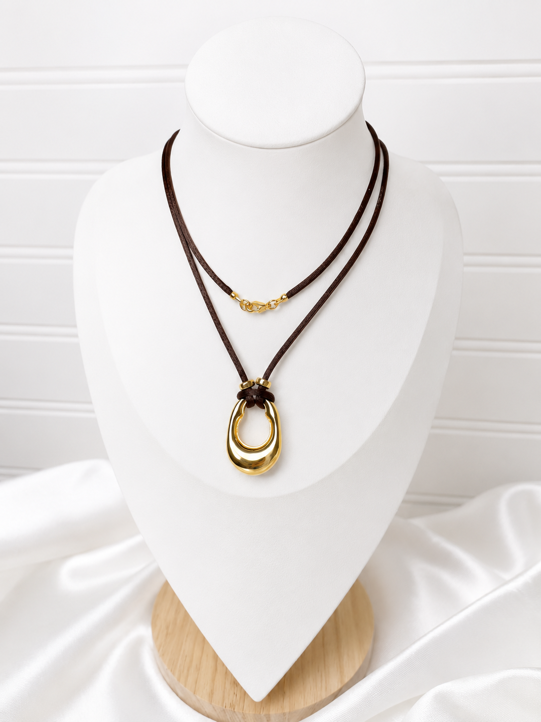 Sienna Organic Pendant Necklace