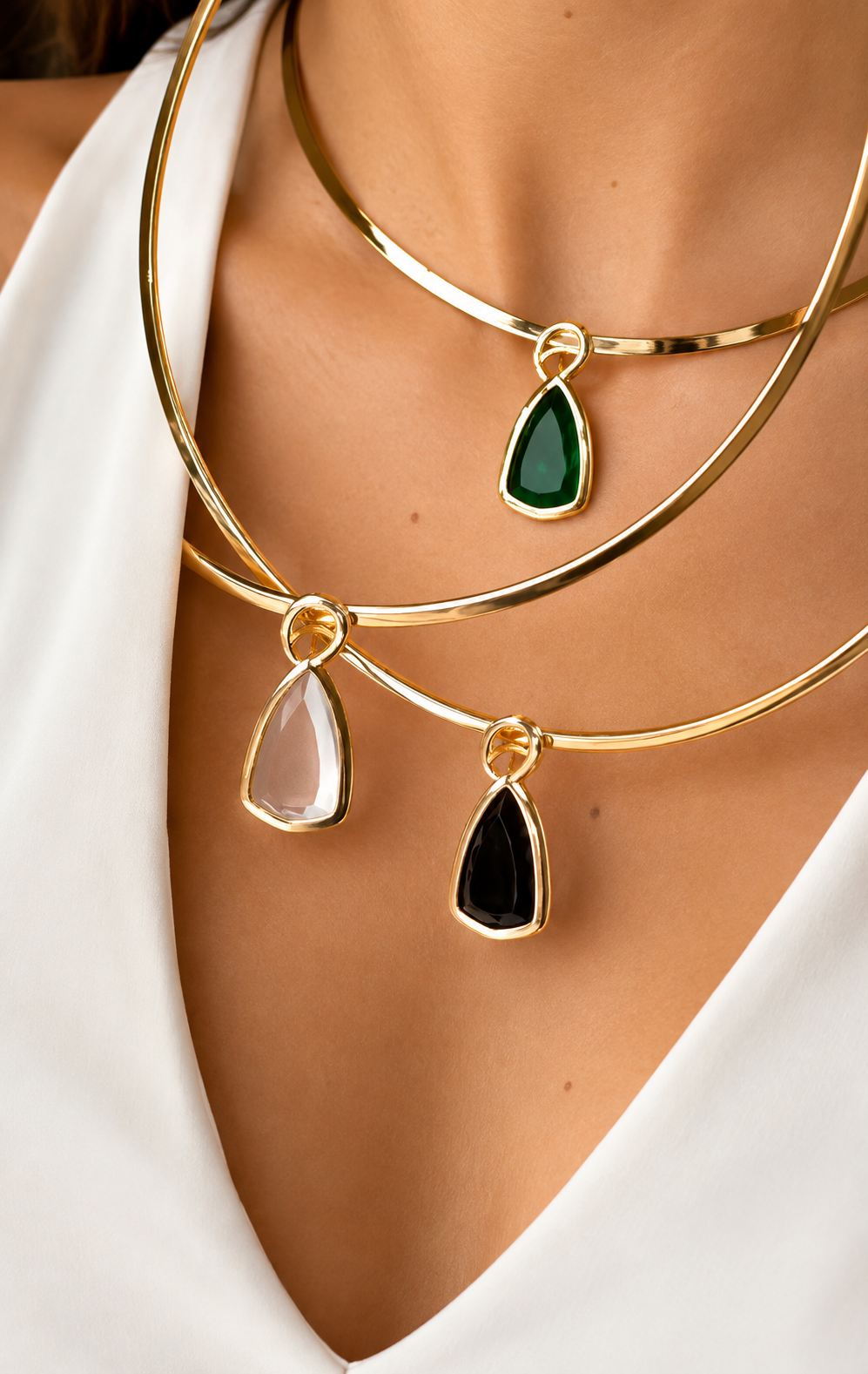 Lunara Stone Choker