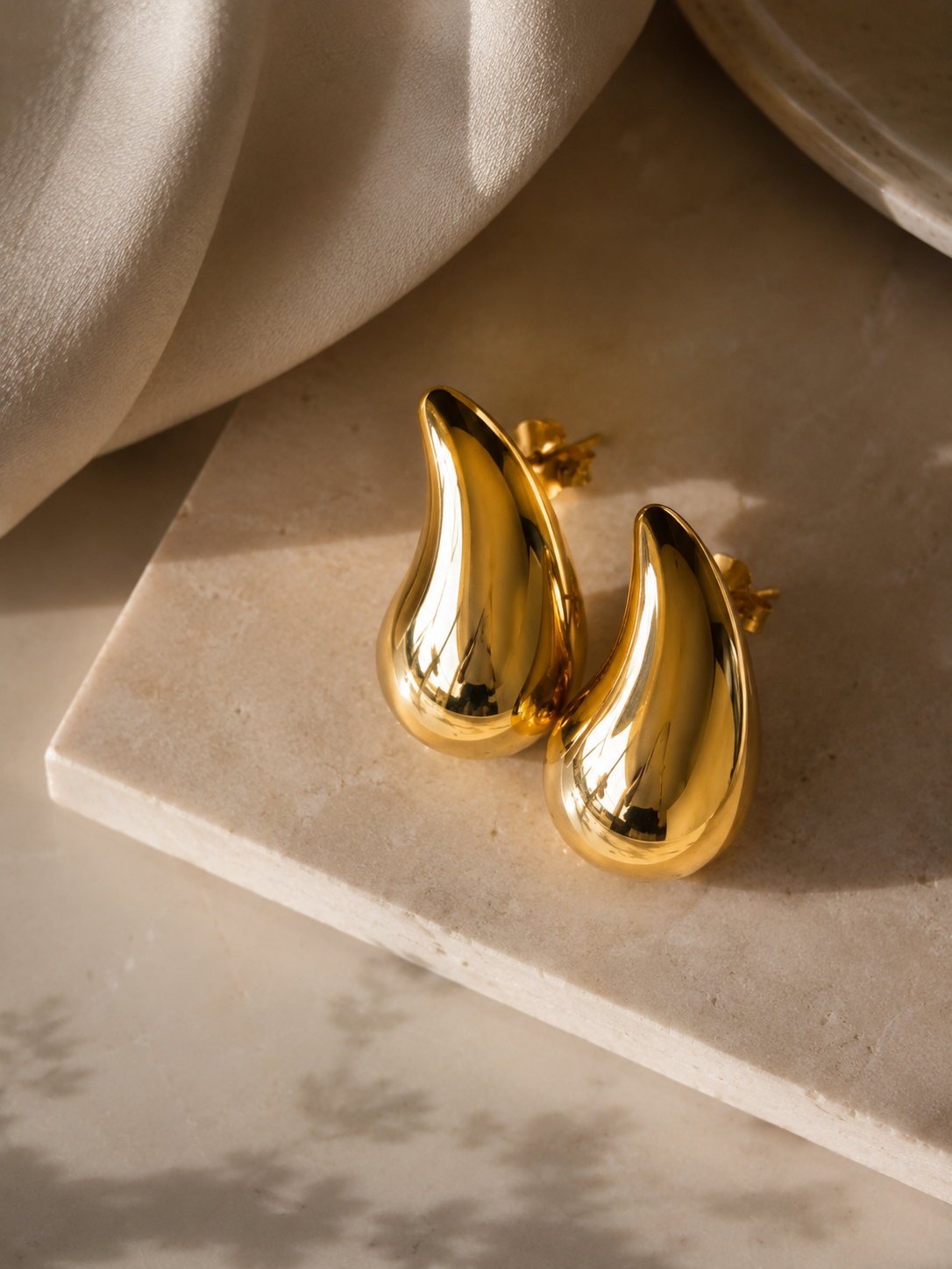 Sorrento Gold Drop Earrings