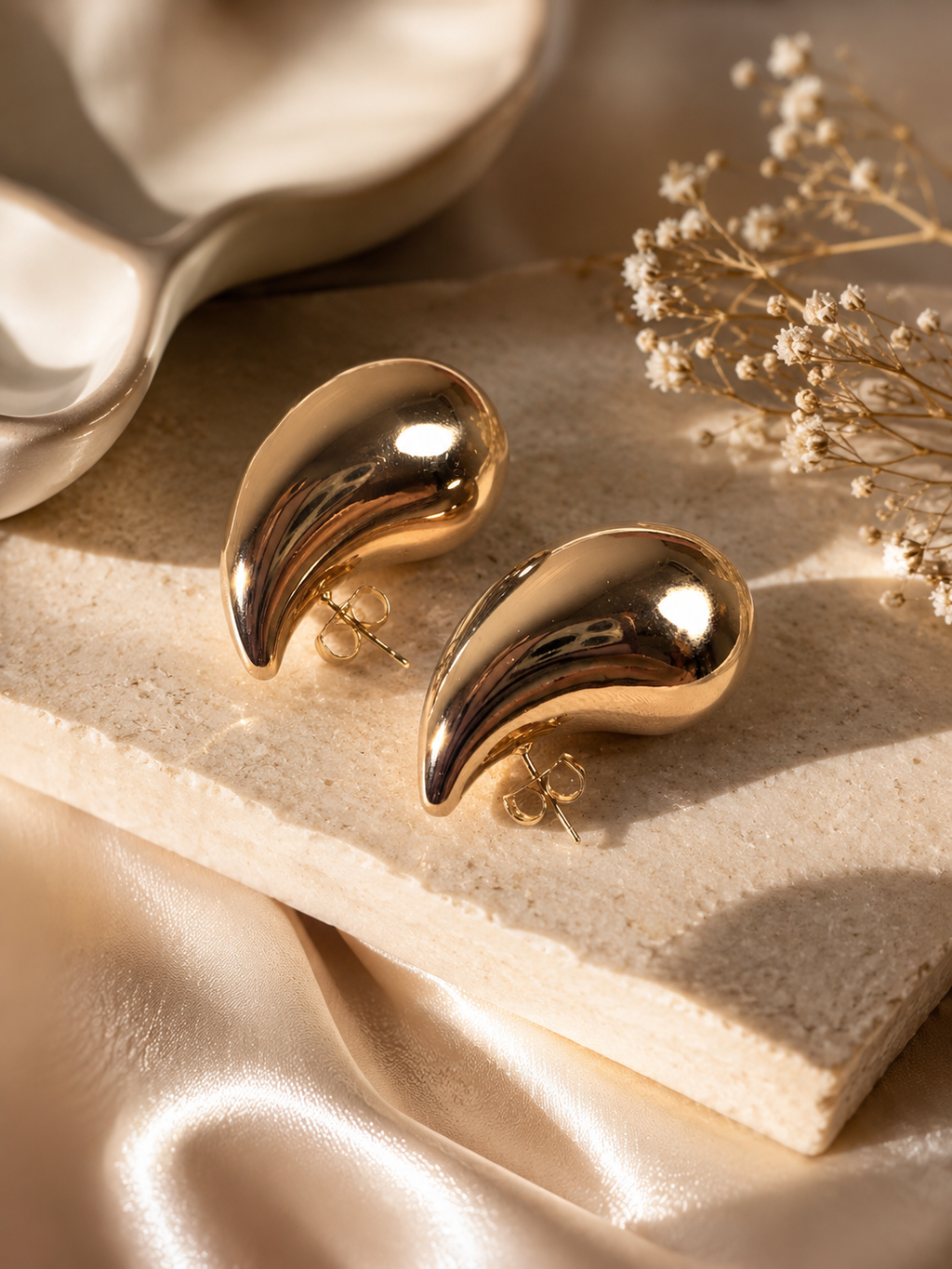 Sorrento Gold Drop Earrings