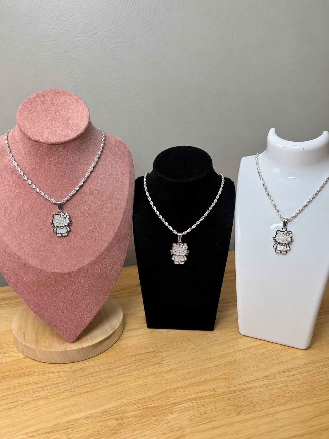 Hello Kitty Inspired Necklace