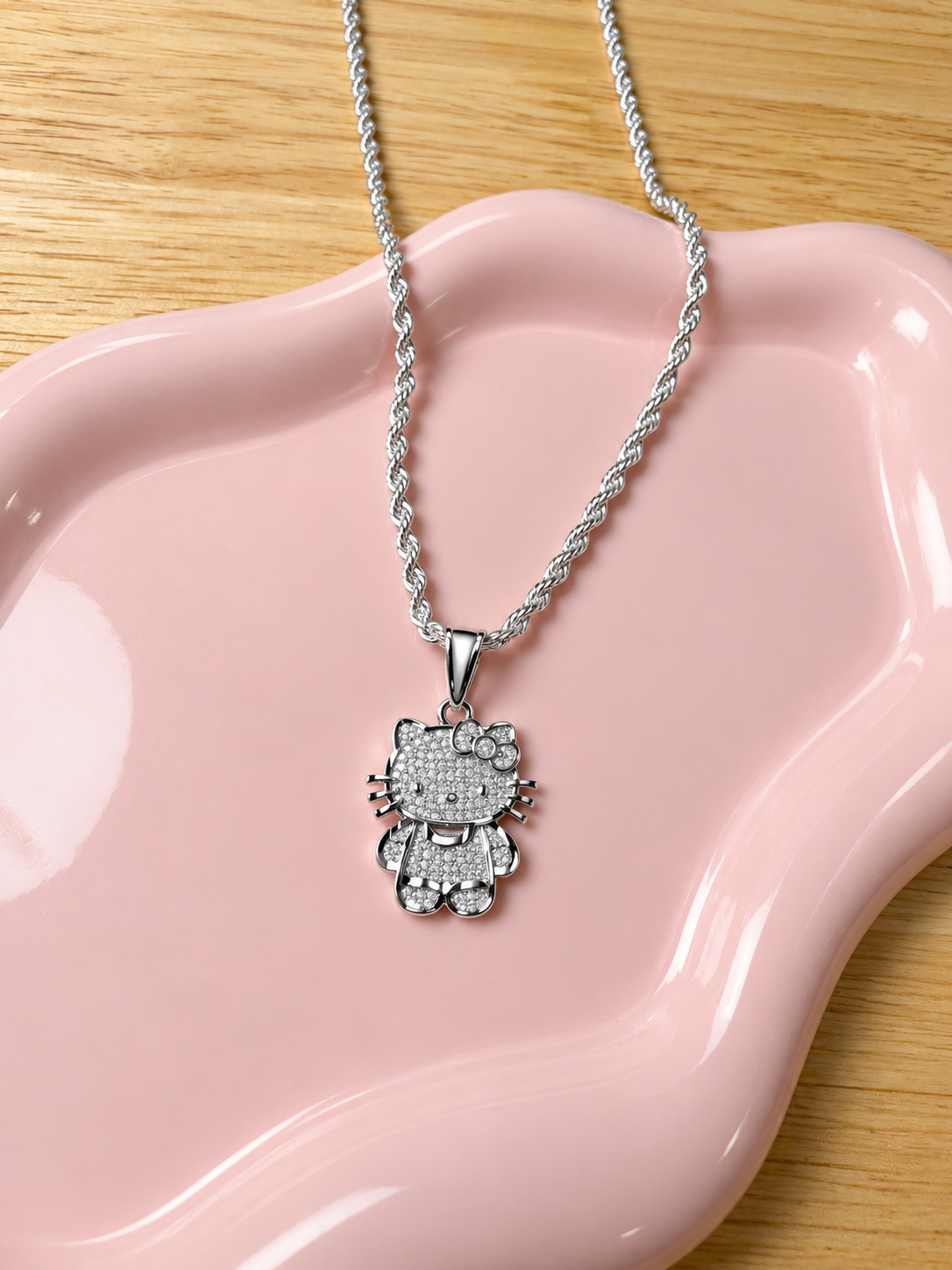 Hello Kitty Inspired Necklace