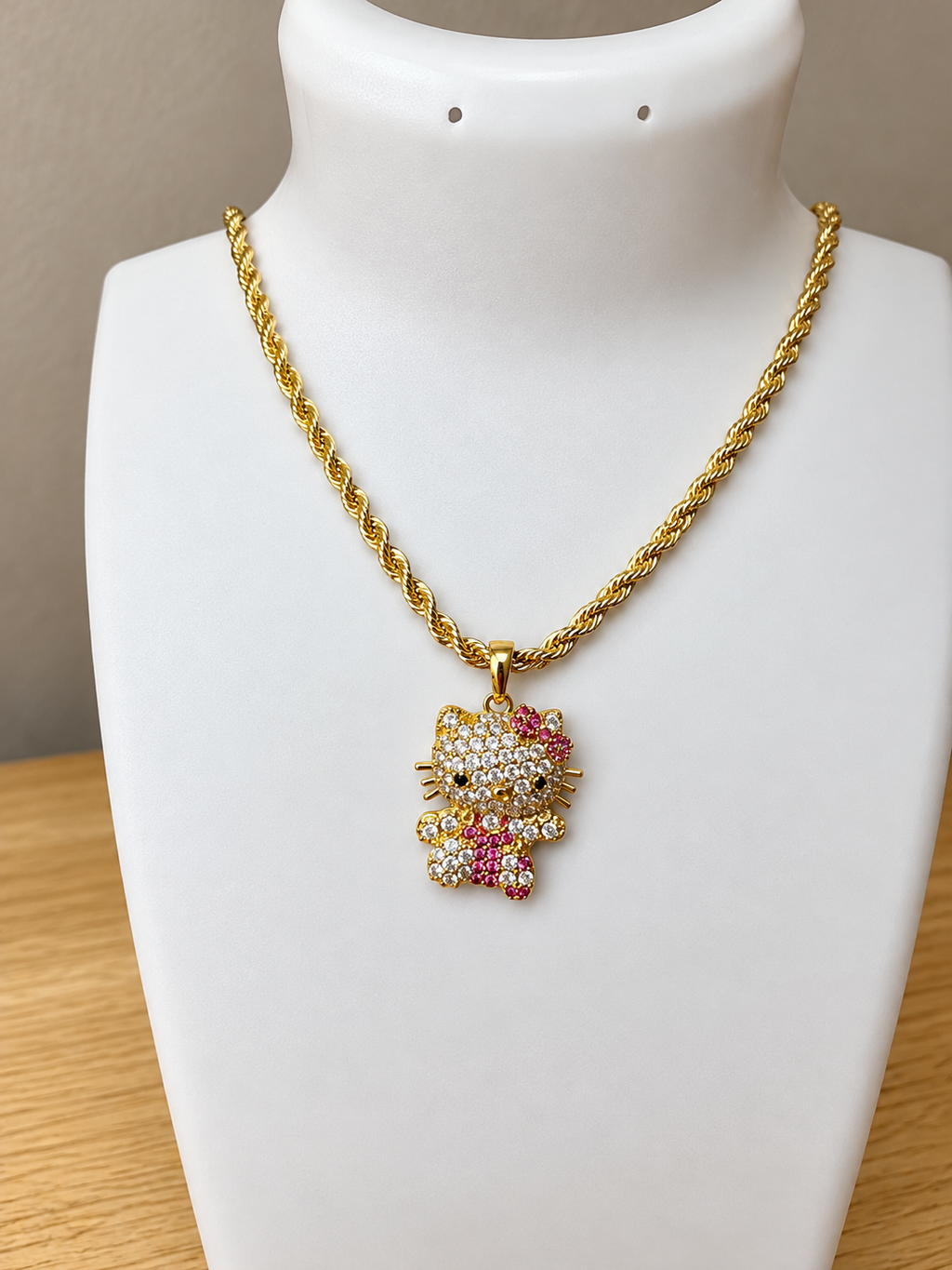 Kitty Necklace – 18K Gold Plated