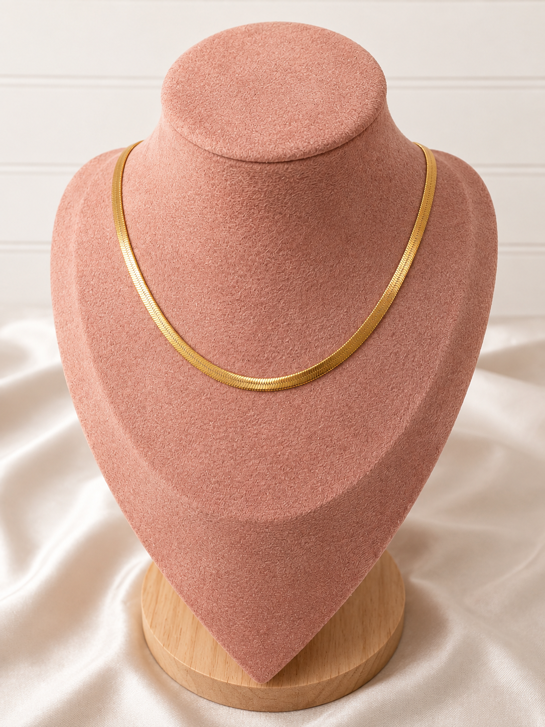 Serena Herringbone Necklace